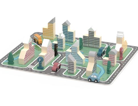 44040 MODERN CITY BLOCKS