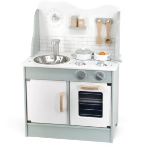 44048 GREEN KITCHEN W ACCESSORIES