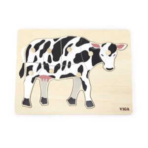 44608 MONTESSORI PUZZLE - COW