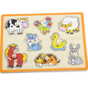 50017 FLAT PUZZLE - FARM ANIMALS