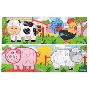 50069 - 4 PUZZLE BOX FARM