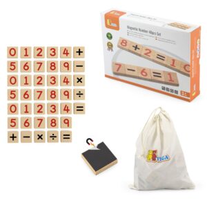 50591 MAGNETIC NUMBERS - 40 PCS