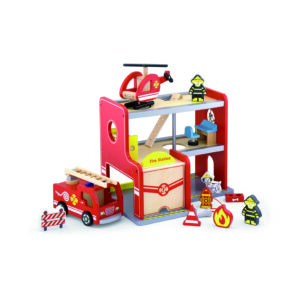 50828 - FIRE STATION W / ACCESSORIES