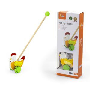 50964 - PUSH TOY ROOSTER