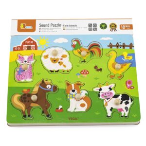 51273 - SOUND PUZZLE - FARM ANIMALS