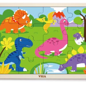 51452 PUZZLE 16 PCS DINOSAUR