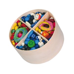 56002 - WOODEN BEADS (260 g)