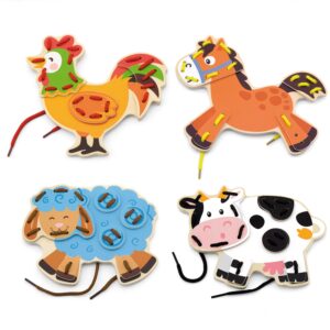 51325 - LACING FARM ANIMALS