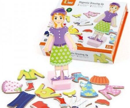 59652 MAGNETIC DRESS UP GIRL