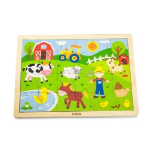 50197- 24 PCS PUZZLE – FARM