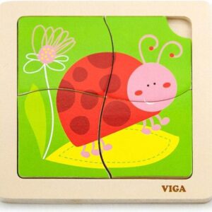 50140 HANDY FLAT PUZZLE - LADYBIRD