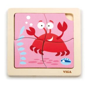 50146 HANDY FLAT PUZZLE- CRAB