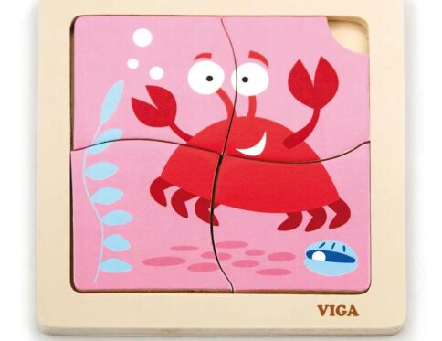 50146 HANDY FLAT PUZZLE-  CRAB