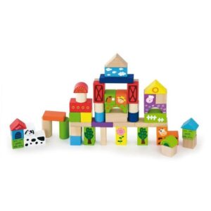 50285 - 50 PCS BLOCK SET FARM