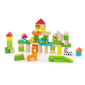 50286 - 50 PCS BLOCK SET ZOO