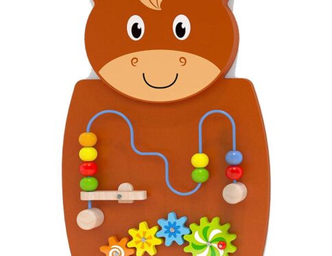 50678 – WALL TOY – WIRE BEADS & GEARS