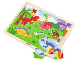 51460 - 24 PCS PUZZLE DINOSAURS