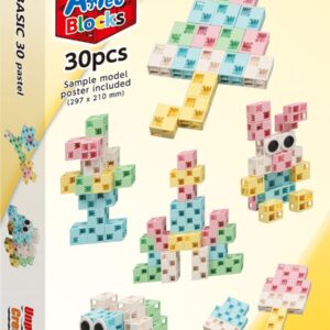 152214 BASIC 30 PASTEL BLOCKS