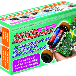 198183 PUSH BUTTON PROGRAMMABLE ROBOT