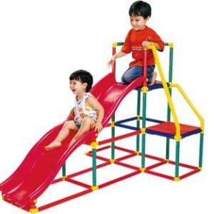 #3604 MY PLAY GYM DOUBLE SLIDE