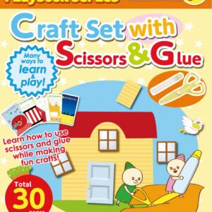 79002 CRAFT SET WITH SCISSORS & GLUE