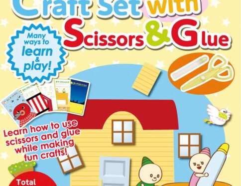 79002 CRAFT SET WITH SCISSORS & GLUE