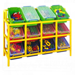 #905-008F 12 BIN TILT STORAGE FRAME
